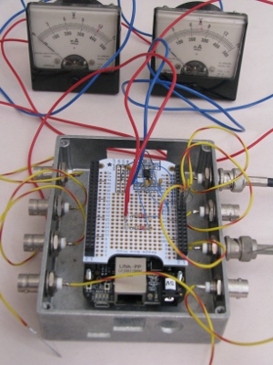 prototype of the analog digital clock
